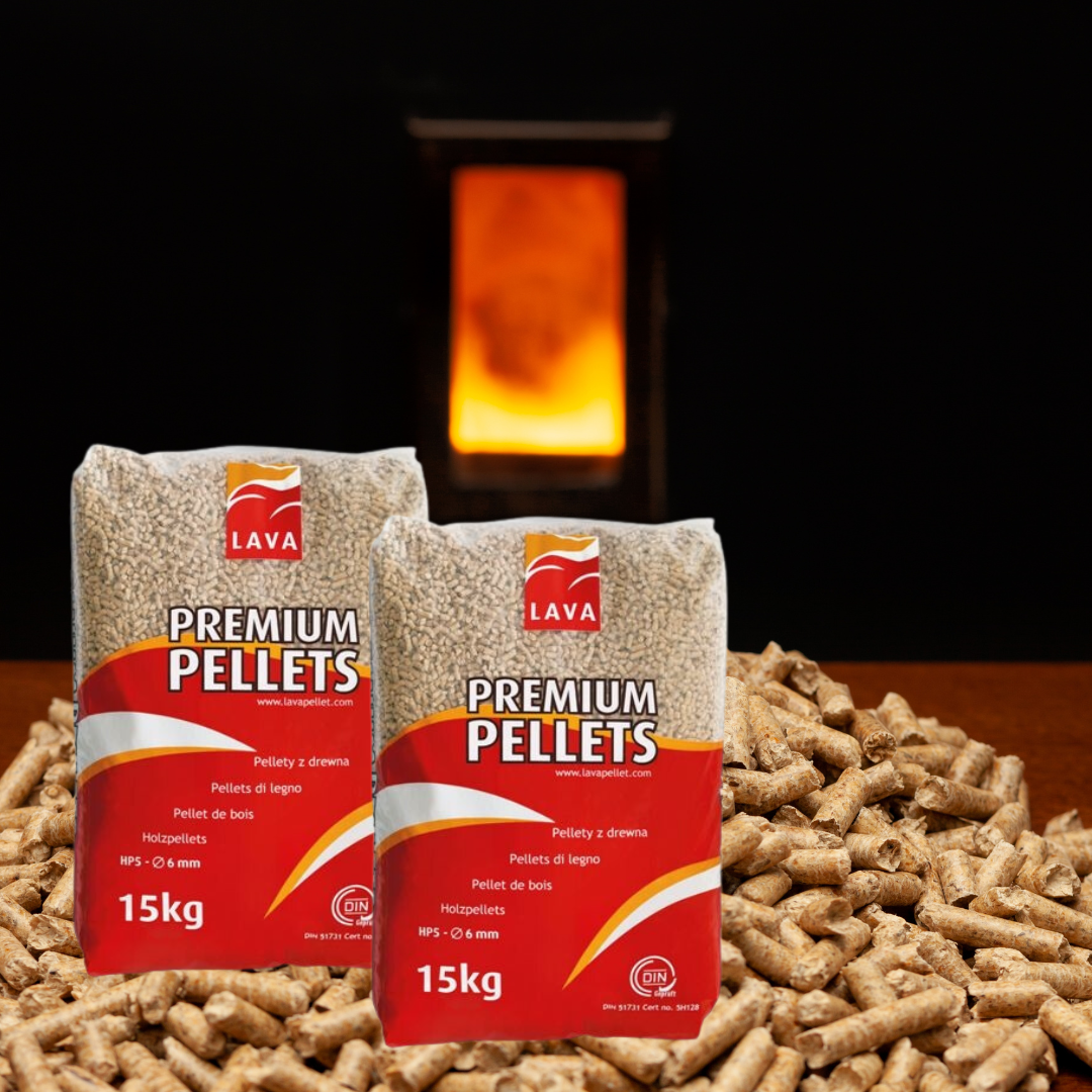 opał pelet z drzew iglastych